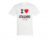 T-SHIRT I LOVE COUGARS (HOMME)